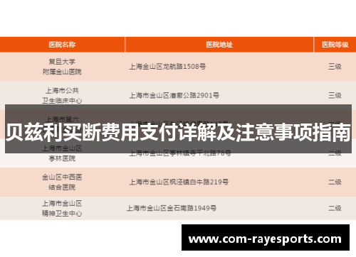 贝兹利买断费用支付详解及注意事项指南